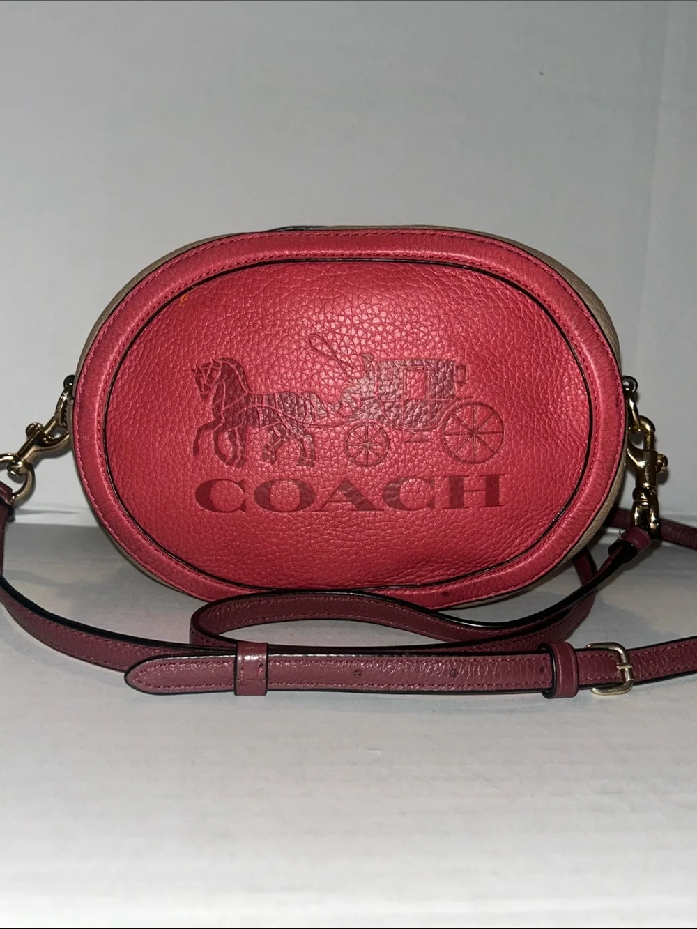Coach Colorblock Camera Bag C4164 Horse & Carriage crossbody
